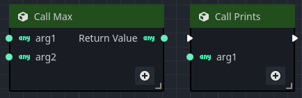 Example of variable (aka variadic) argument script nodes