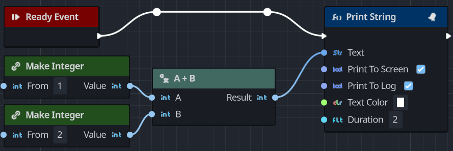 Example of component panel using custom theme colors